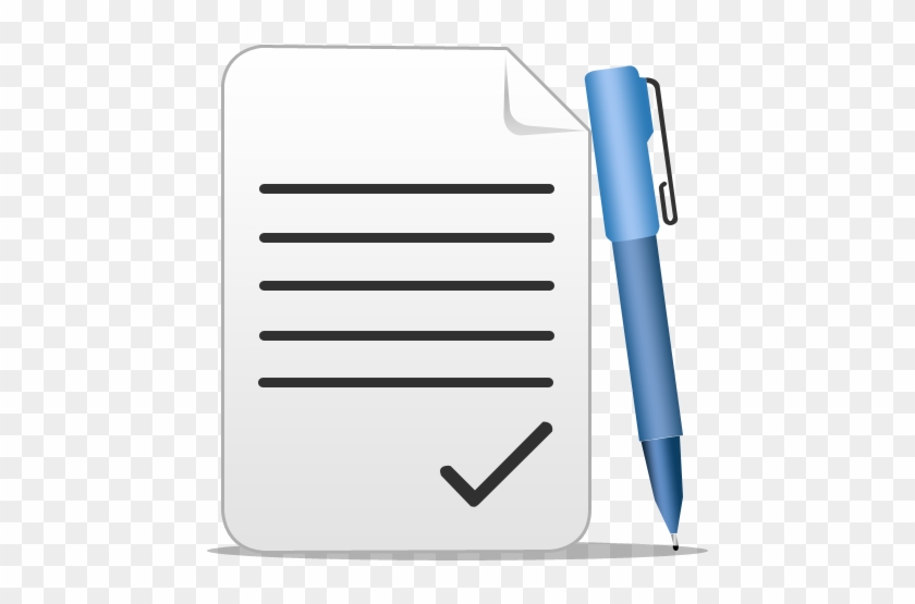 Paper Pen Icon, Thumb - Paper And Pen Icon #937344