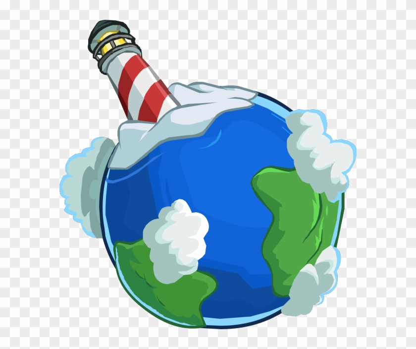 Location - Club Penguin Earth Png #937363