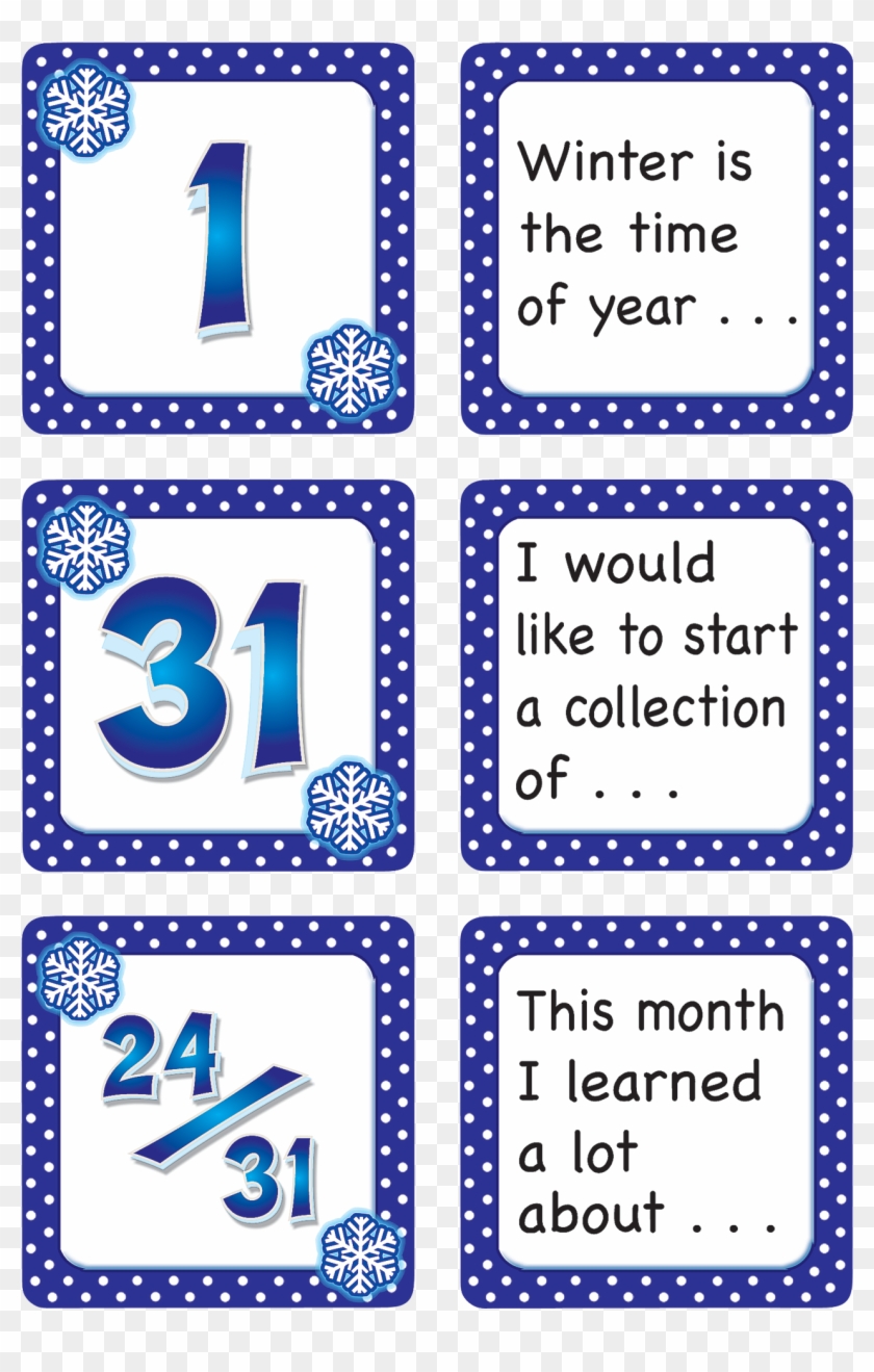January Polka Dots Calendar Days/story Starters, Grade - Teacher Created Resources Tcr5075 January Polka Dots #937473
