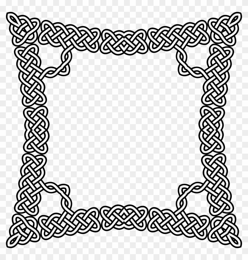 Celtic Knot Frame 5 - Celtic Heart Frame Png #937487