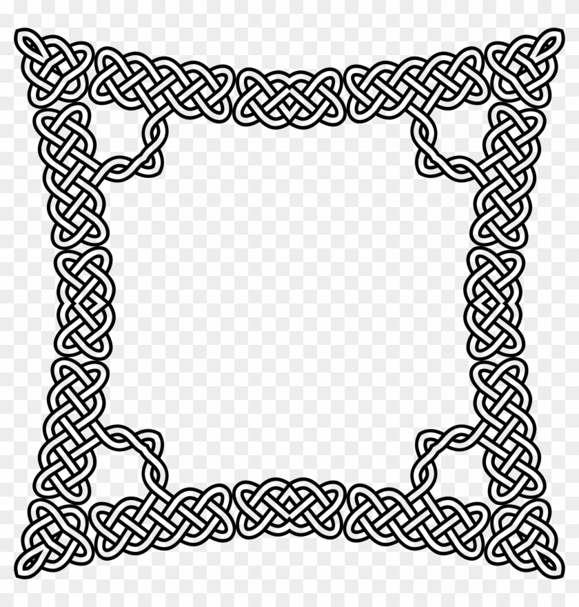 Celtic Knot Frame 5 - Celtic Heart Frame Png #937487