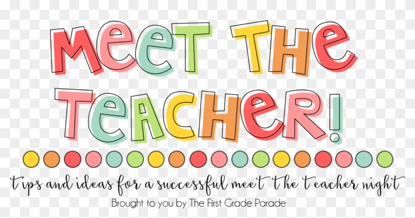 Meet The Teacher Clipart - Meet The Teacher Clipart #937526