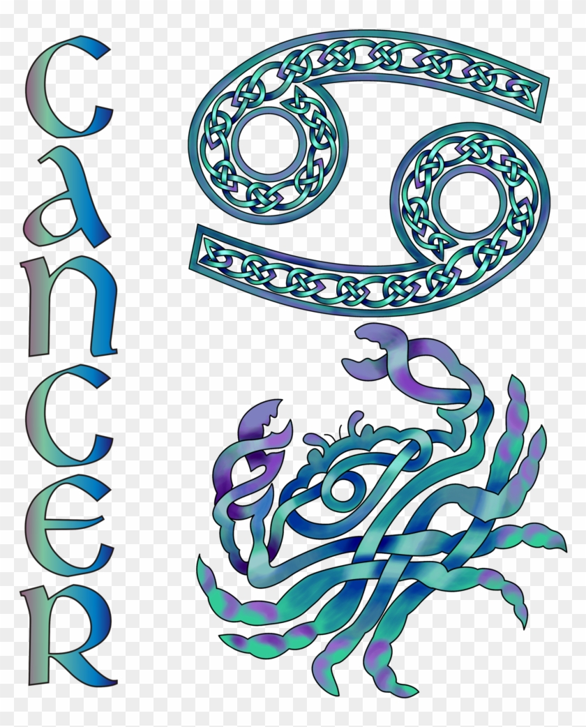 Celtic Knot Cancer By Knotyourworld Celtic Knot Cancer - Celtic Knot Zodiac Signs #937528