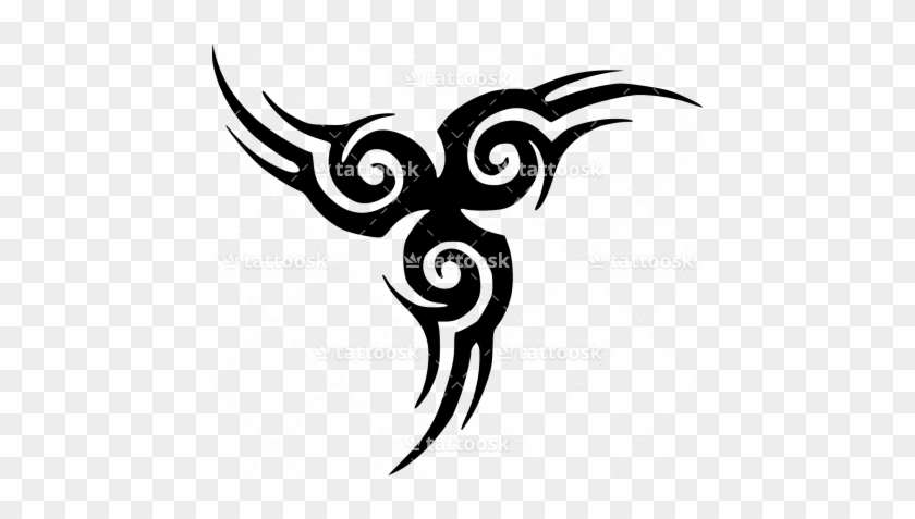 Celtic Knot Floral Wing Spiral Vine Swirl Tattoos ❥❥❥ - Tattoo Transparent Background #937535