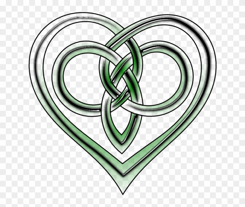 Vector Celtic Heart By Lupas-deva On Deviantart - Celtic Heart Knot Meaning #937571