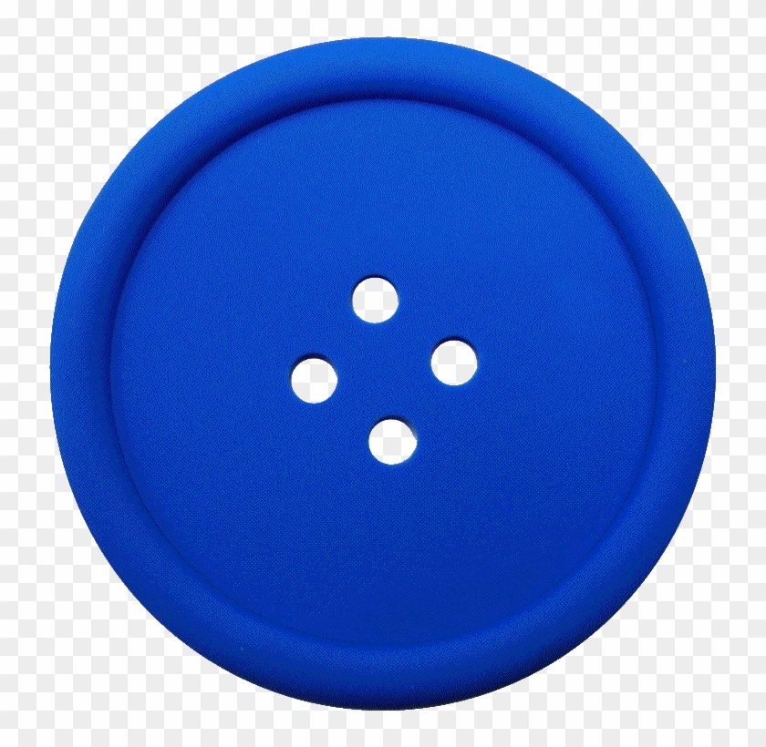 Blue Sewing Button With 4 Hole Png Image Circle Full Size PNG Clipart Images Download