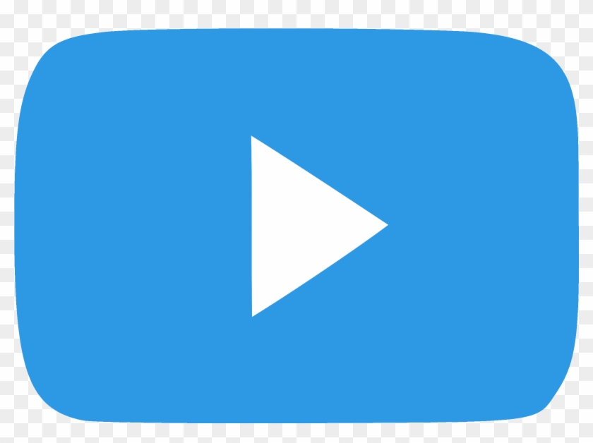 Button Clipart Video Play - Blue Youtube Play Button #937705