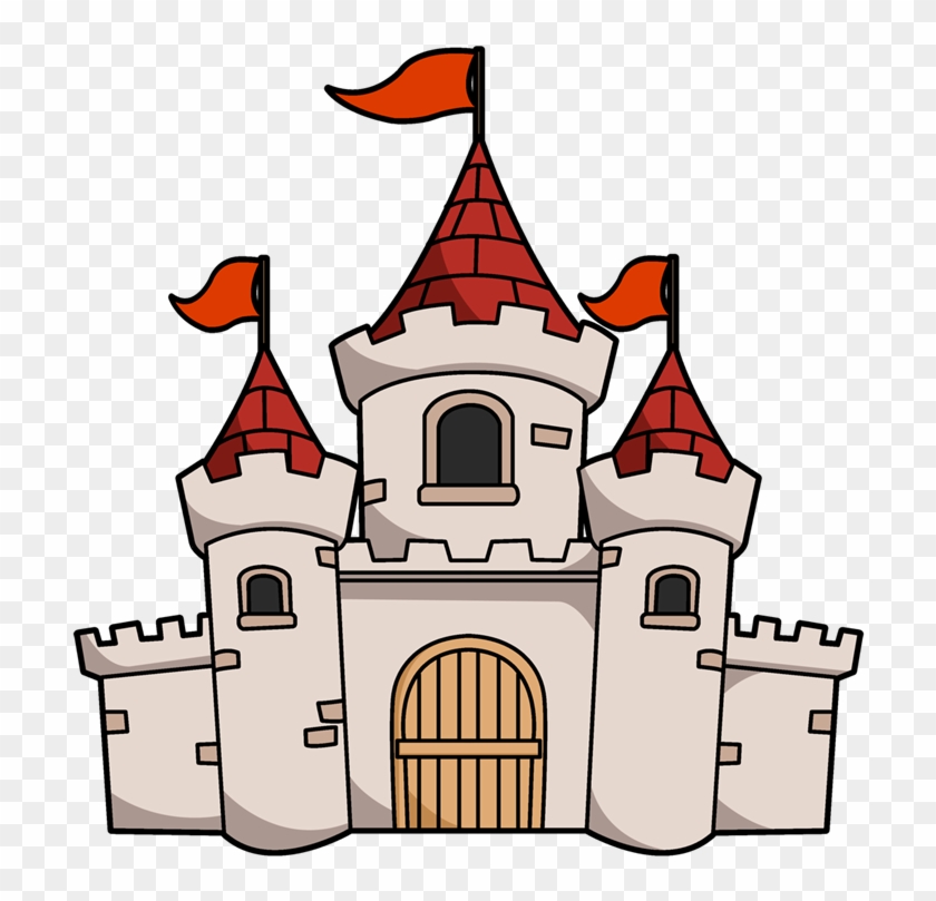 This Cartoon Castle Clip Art Is Perfect For Use On - Castle Clipart #937738