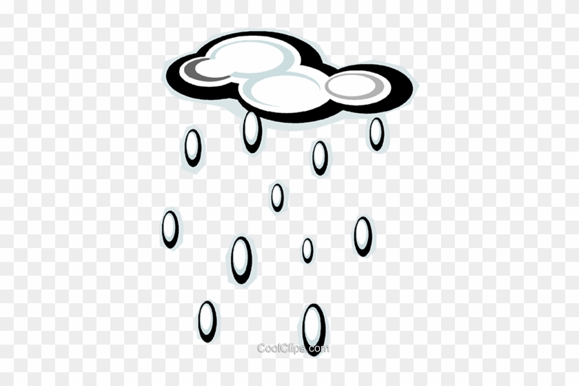 Rain Clouds Royalty Free Vector Clip Art Illustration - Water Cycle #937854