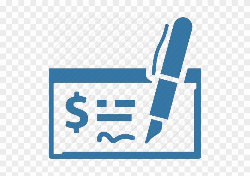 Check Clipart Cheque - Bank Check Icon Png #937880