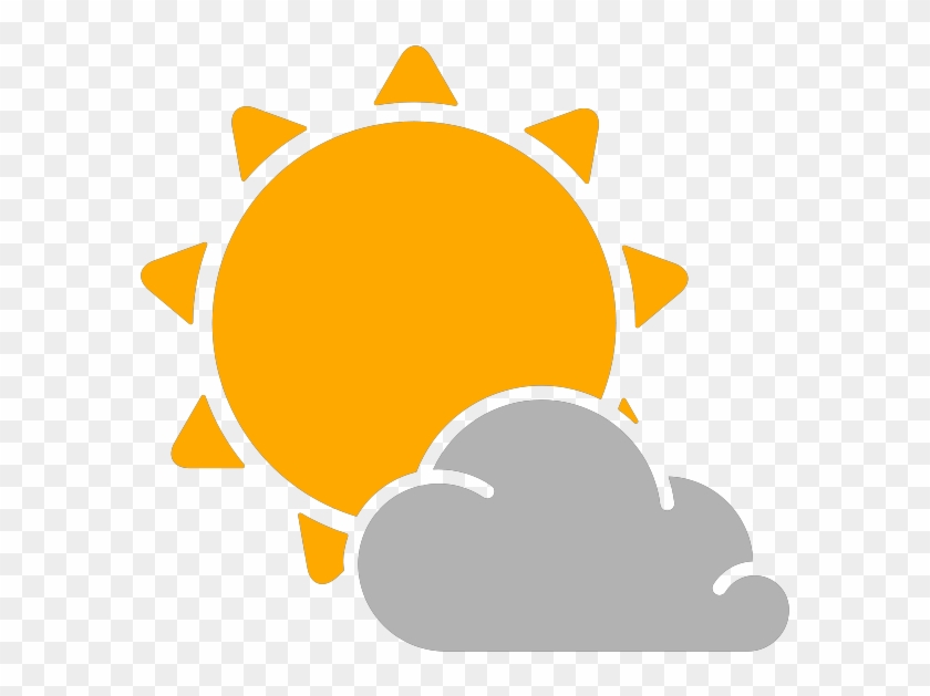 27°c - Partly Cloudy Weather Icon #937942