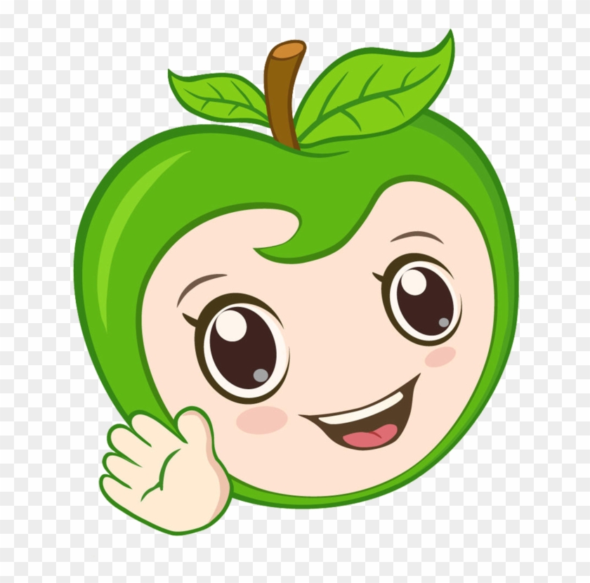 Apple Cartoon Auglis Clip Art - Cute Cartoon Apple #937948