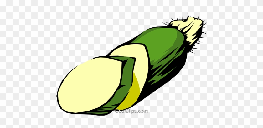 Zucchini Squash Royalty Free Vector Clip Art Illustration - Clip Art #937955