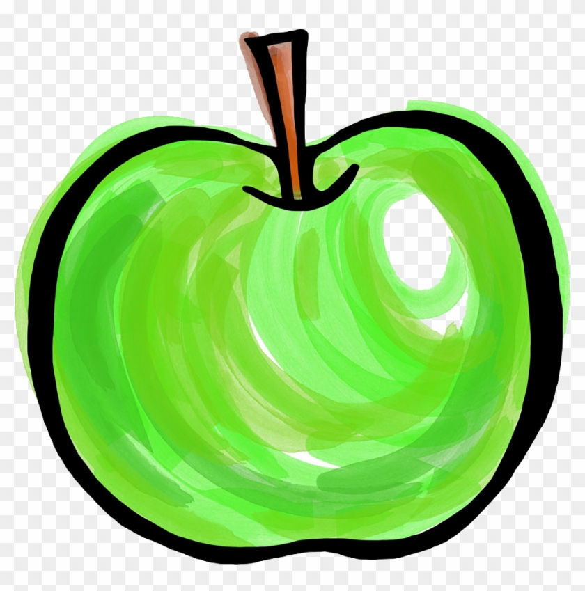 Apple Clip Art - Green Apple Clipart #937959