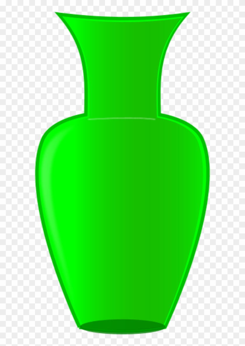 Clip Art Of Vector Illustration Of Vases K8521676 - F Ower Vase Clipart #937976