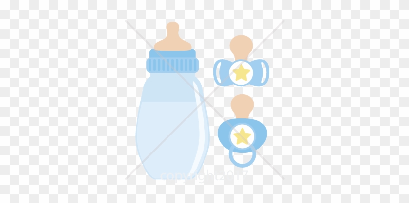 Boy Bottle & Pacifier- - Baby Bottle #938022