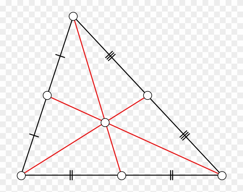File - Triangle - Centroid - Svg - Concepto De Cubismo Matematico #938027