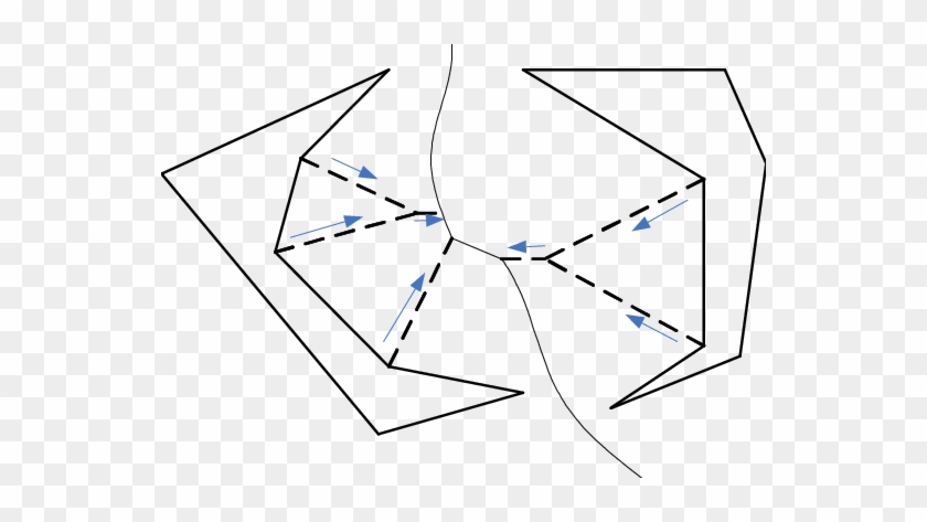 Partial Voronoi Diagram For Two Non-convex Polygons - Diagram #938037