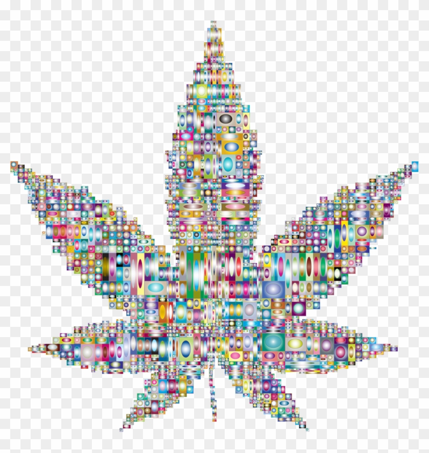 Big Image - Cannabis Plant Clipart #938068