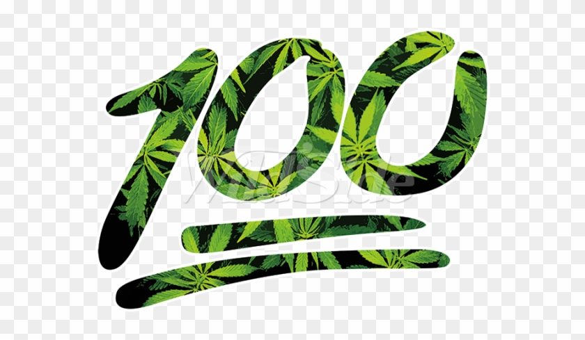 100 Pot Leaf - 100 Emoji Hoodies Pot Leaf Hip Hop Sweatshirt - 1809c #938082