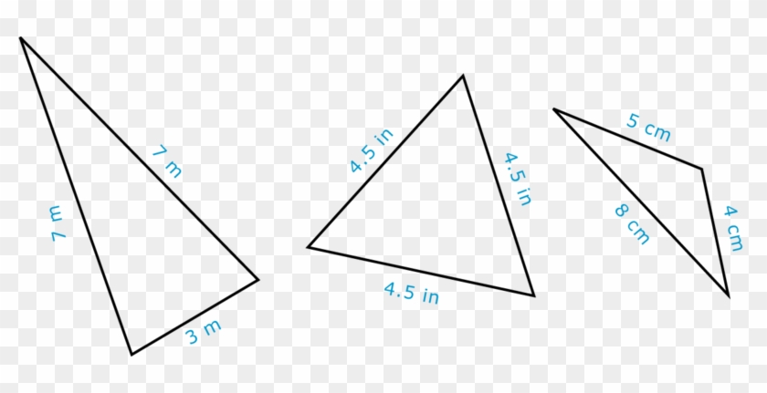 We Need To Examine The Lengths Of The Sides In Each - We Need To Examine The Lengths Of The Sides In Each #938083