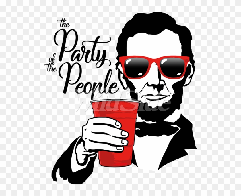 The Party Of The People Lincoln Red Cup - Artix The Party Of The People Lincoln Red Cup Gift #938114