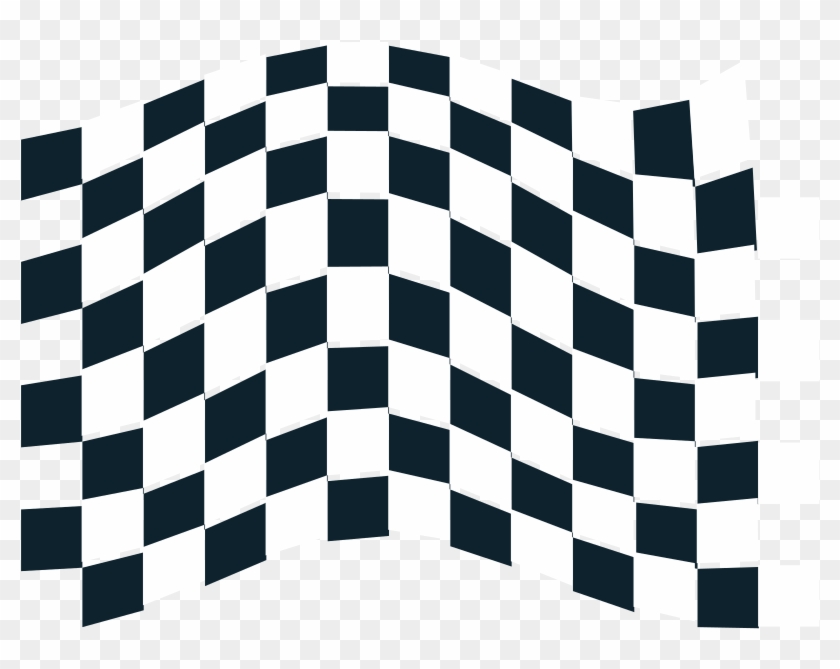 Chequered Flag Icon - Racing Flag Vector Png #938128