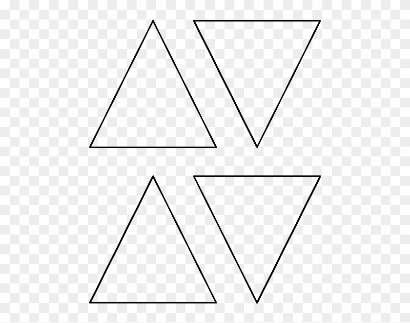 4 Inch Triangle Pattern - Triangle #938194