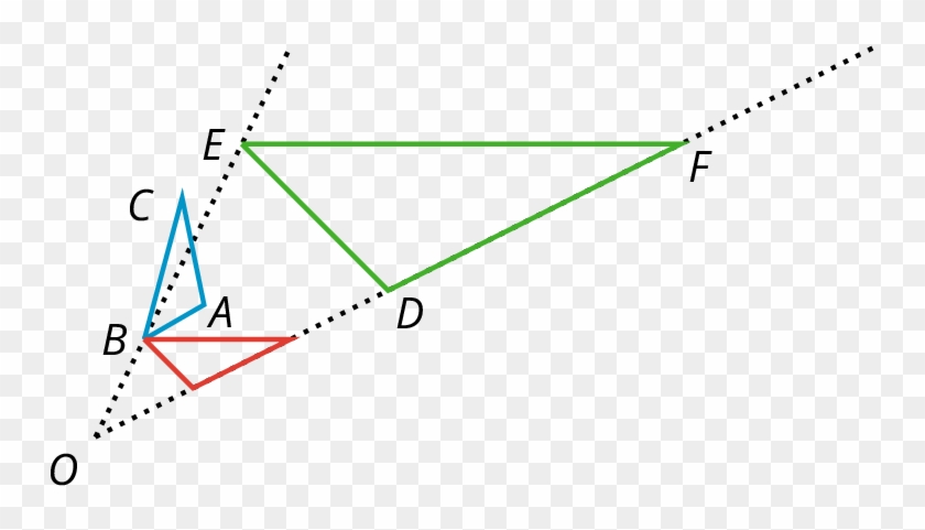 Triangle Abc Is Similar To Triangle Def Because A Rotation - Diagram #938236