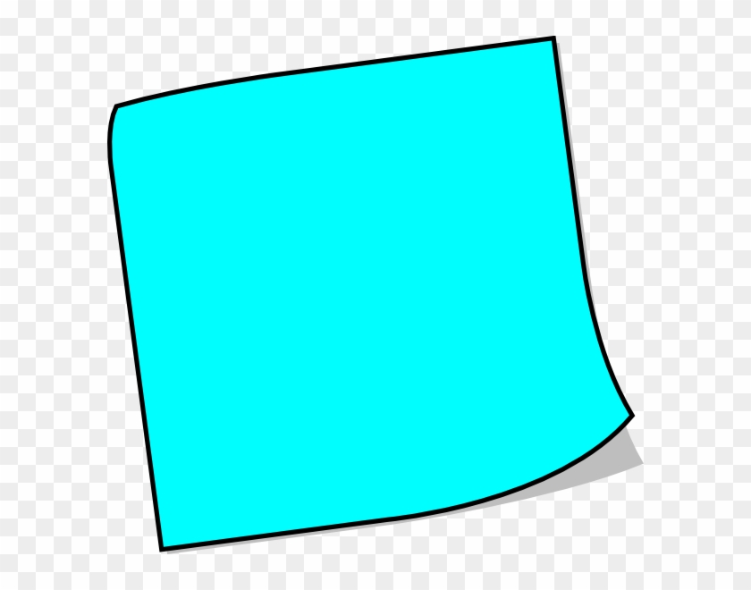 Blank Sticky Note Clipart #938267