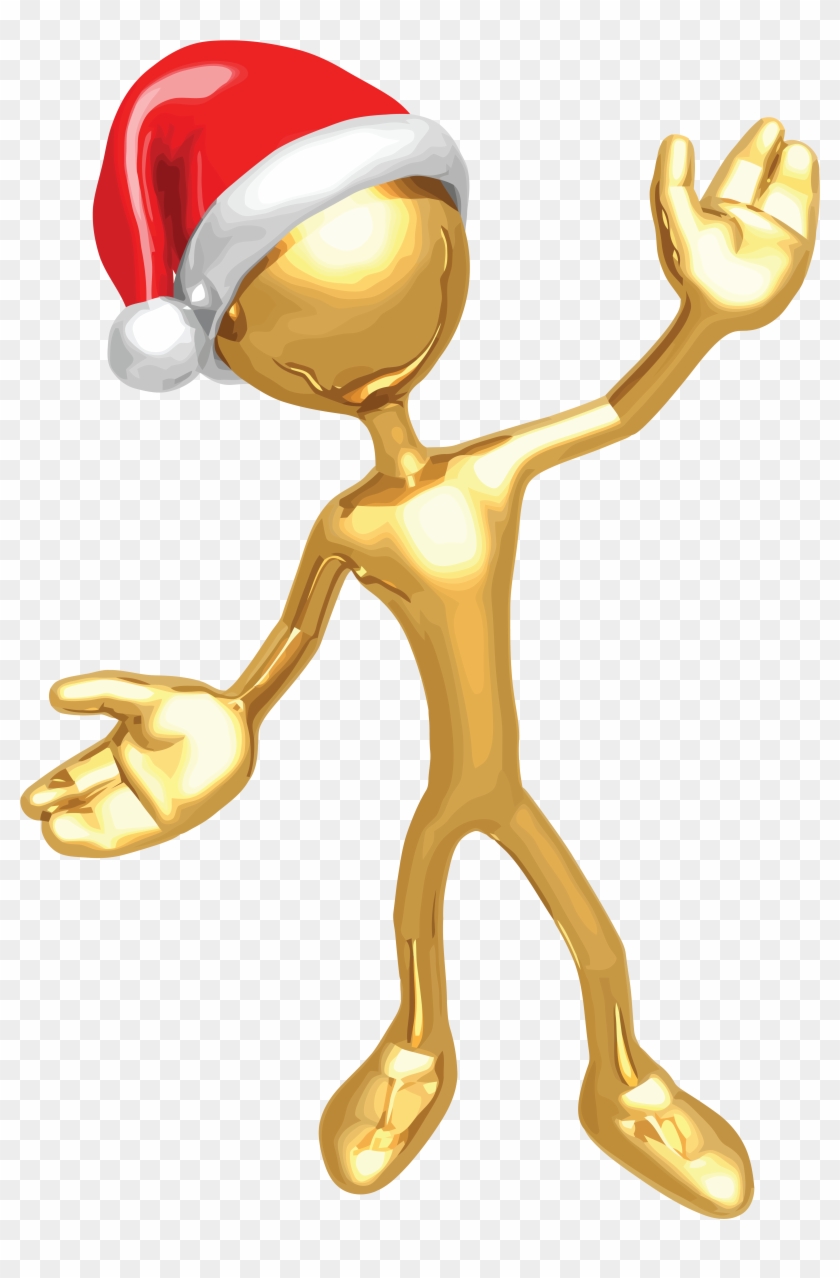 New Year Christmas Clip Art - 3d Santa #938329