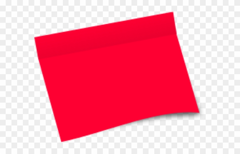 Post-it Clipart Red - Post It Red Png #938323