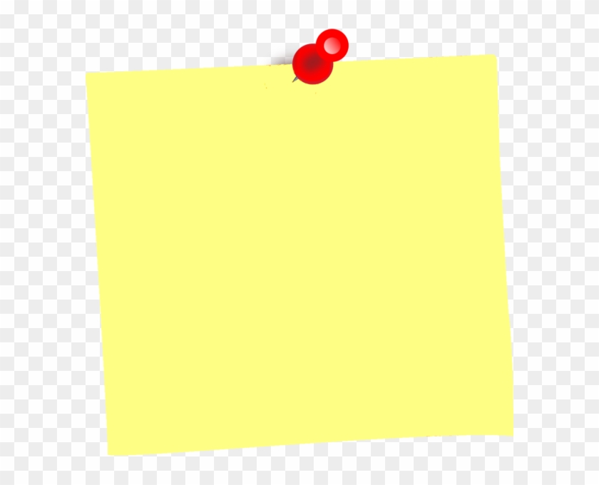 Sticky Note Yellow - Transparent Background Notes Png #938348