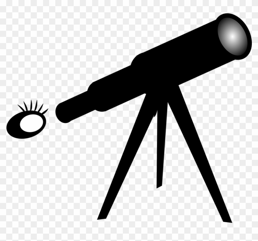 Gaze Clipart Clipart Telescope - กล้อง ดู ดาว การ์ตูน #938416