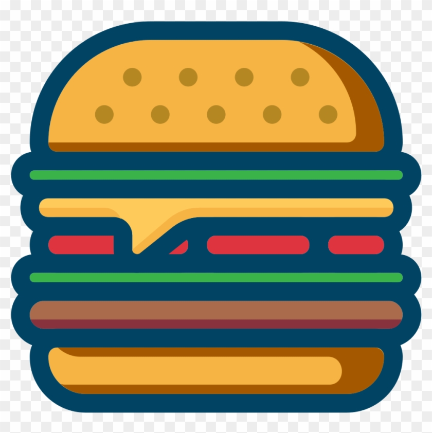 Char-broiled Cheeseburger - Hamburguesa Dibujo Png #938425