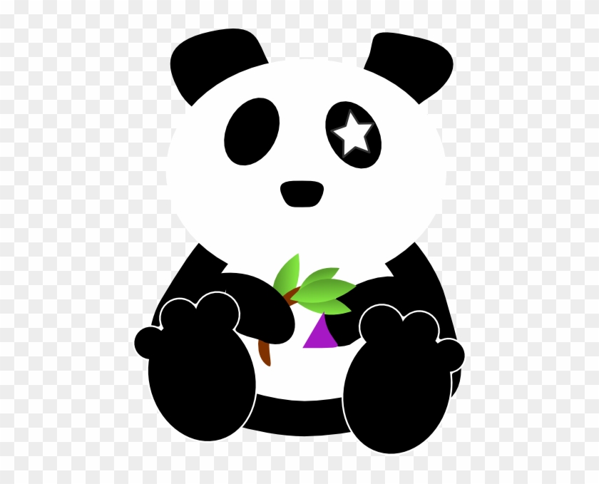 Cartoon Panda Bear Shower Curtain #938446