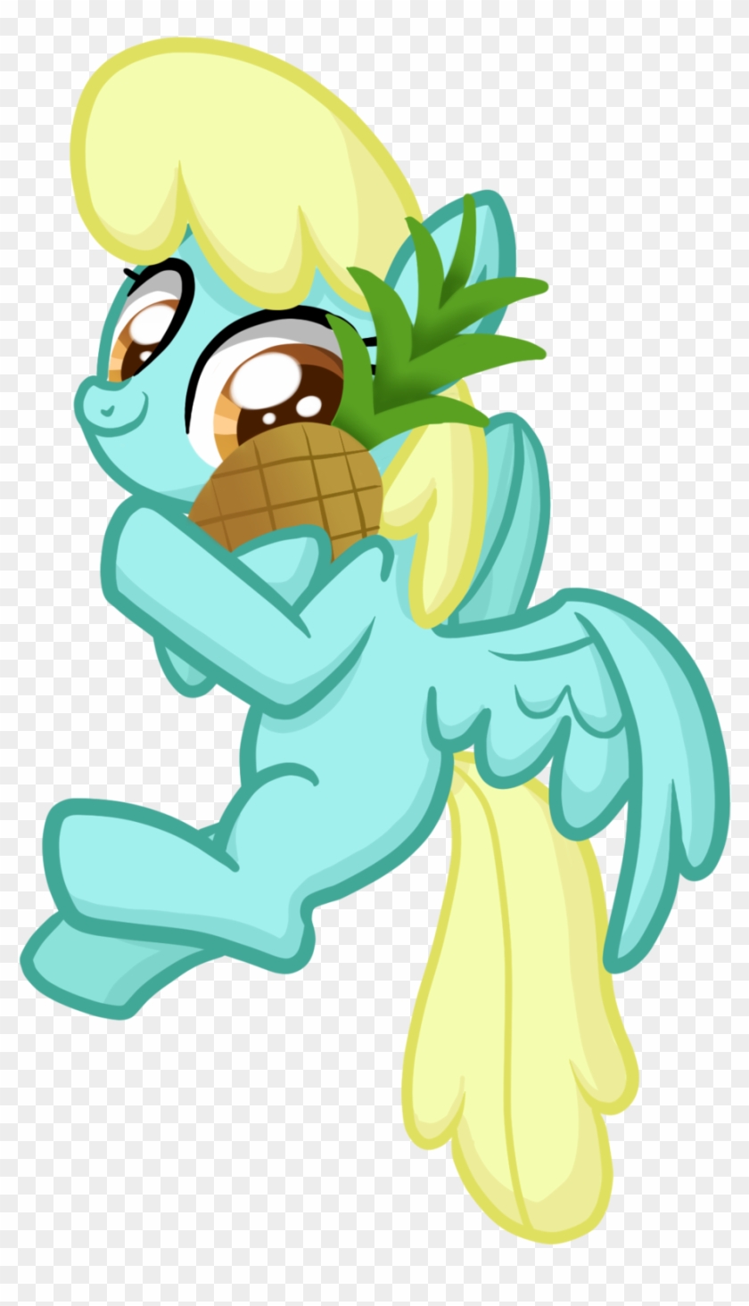 Pineapple Pony By Thecheeseburger Pineapple Pony By - My Little Pony Pineapple #938455
