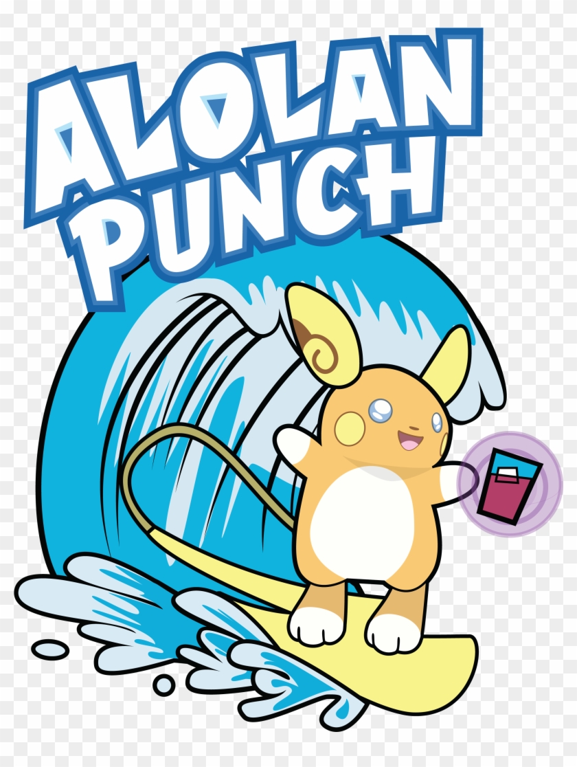 Alolan Punch Pokémon Sun And Moon T-shirt Text Clip - Alolan Punch Hoodie (pullover) #938732