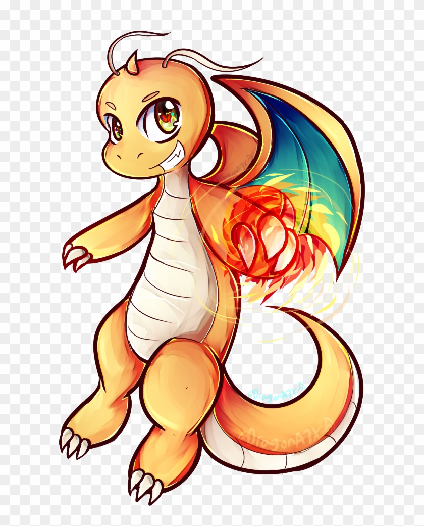 Dragonite Used Fire Punch By Dragona7x - Cartoon #938763