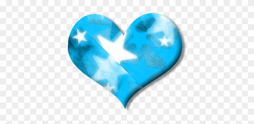 Unbelievable Heart Brushes - Blue #938765