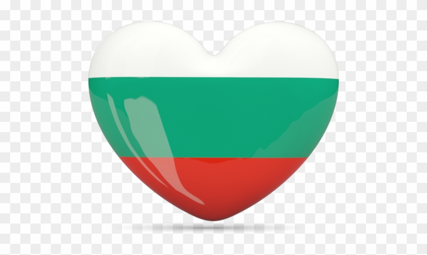Bulgaria Flag Heart Png #938872