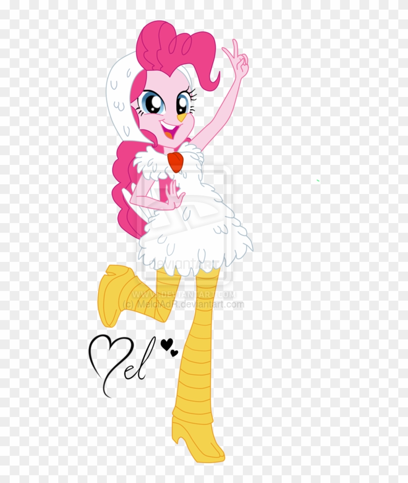 Melciadr, Chicken, Chicken Pie, Clothes, Costume, Equestria - Pinkie Pie #938898