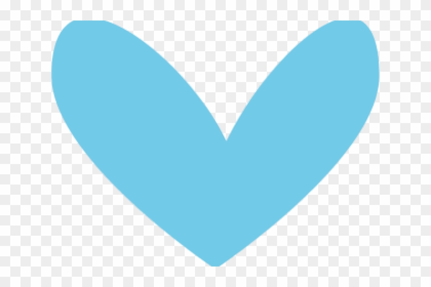 Blue Heart Clipart - Cute Blue Heart Png #938906