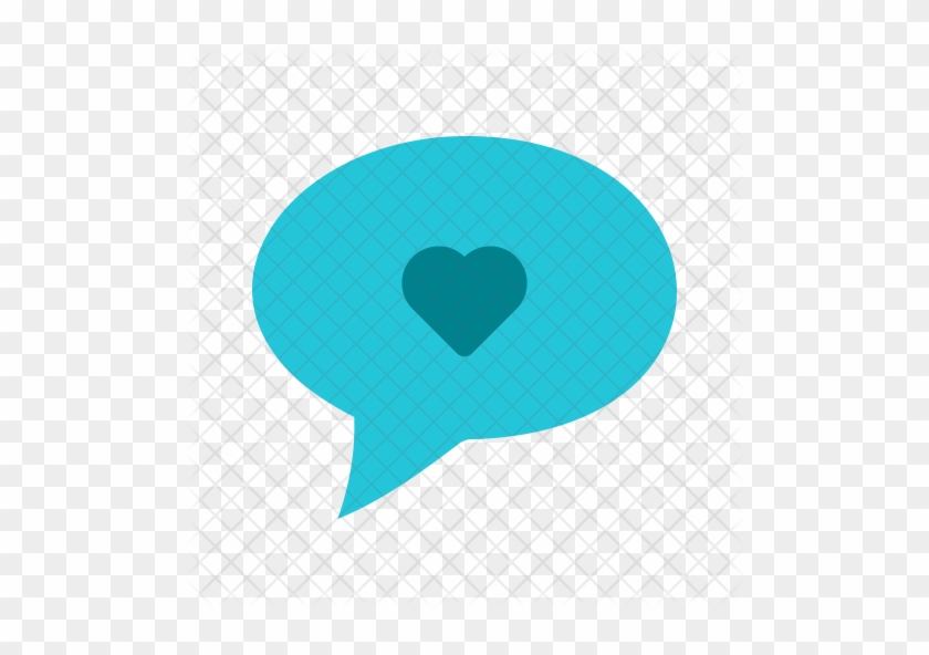 Love Chat Icon - Heart #938908