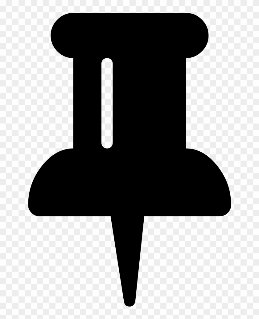 Pushpin Font Awesome Pin Icon Font Awesome Full Size PNG Clipart