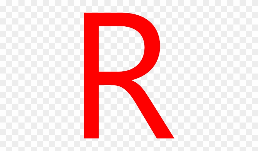 Repop-toolbox - Letter R In Red #938965