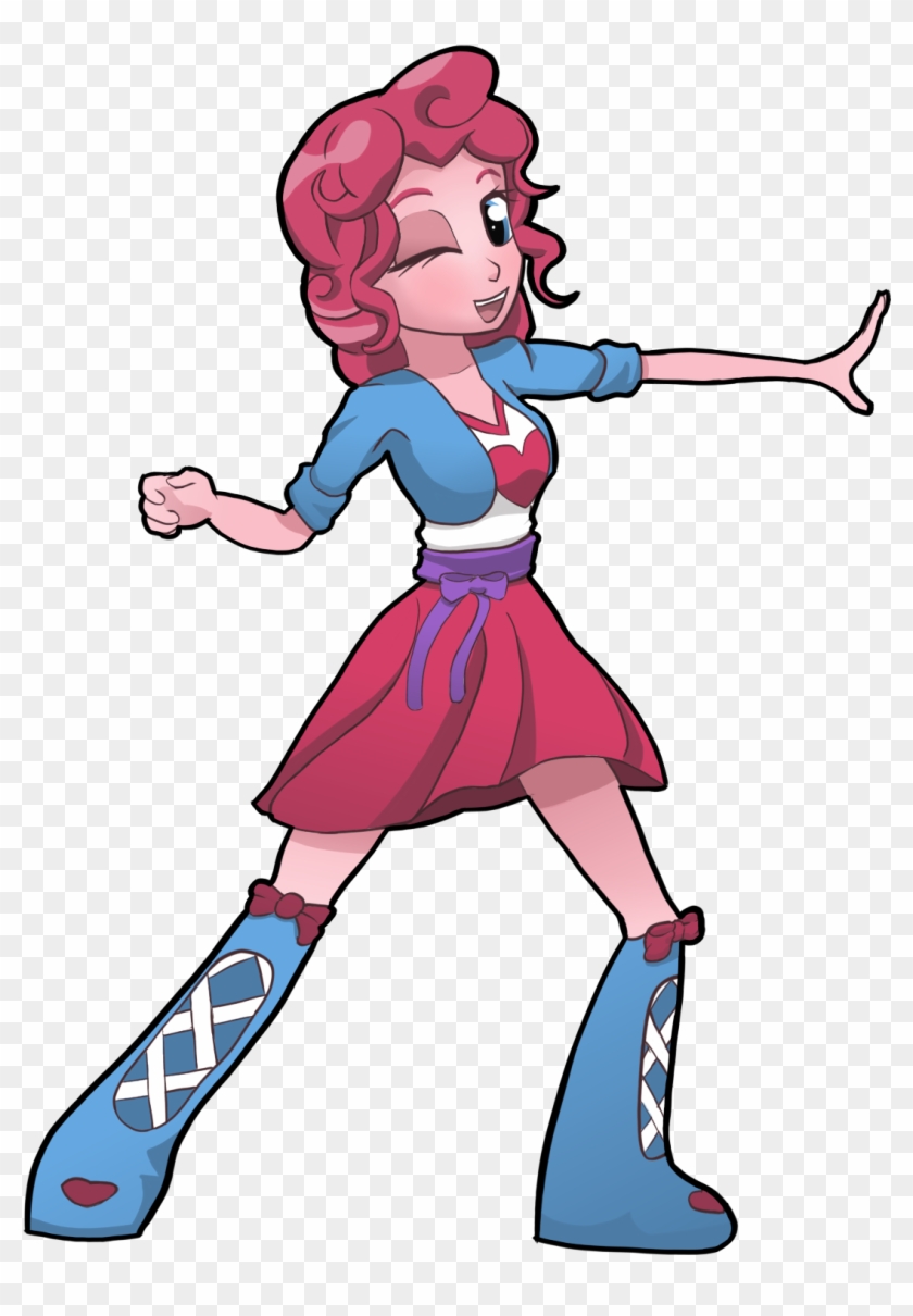 Equestria Girls Pinkie Pie, Per Eg Minis By Copperbezel - Cartoon #939009