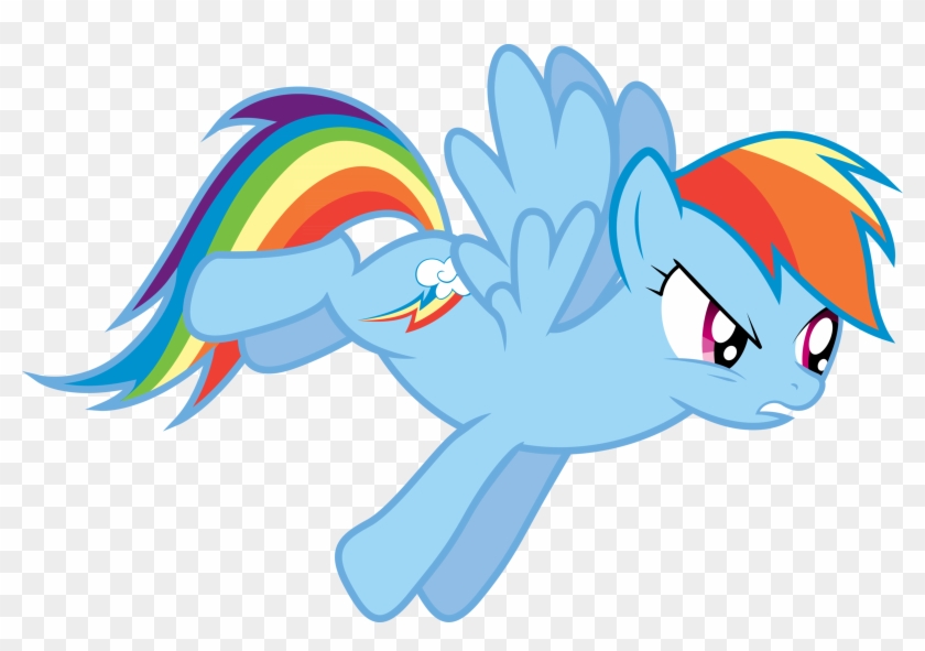 Rainbow - Rainbow Dash Very Angry #939080