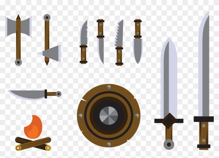 Sword Shield - Vector Sword - Weapon #939095