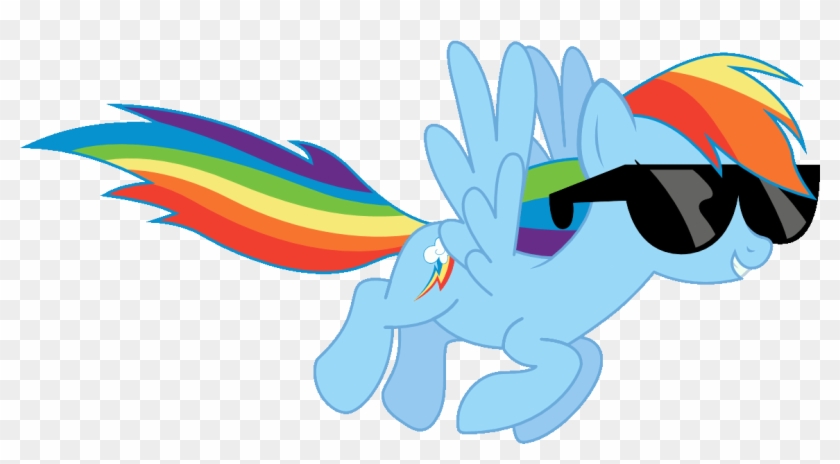 Flying, Pegasus, Rainbow Dash, Safe, Simple Background, - Rainbow Dash Like A Boss #939138
